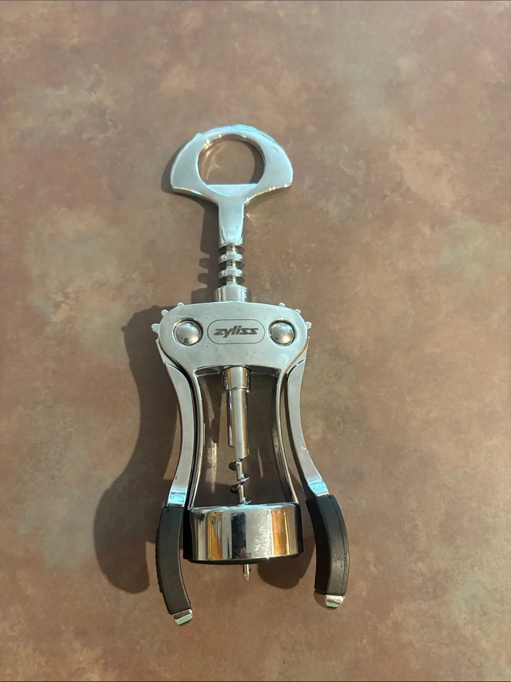 Silver Stainless Steel Wine Bottle Opener